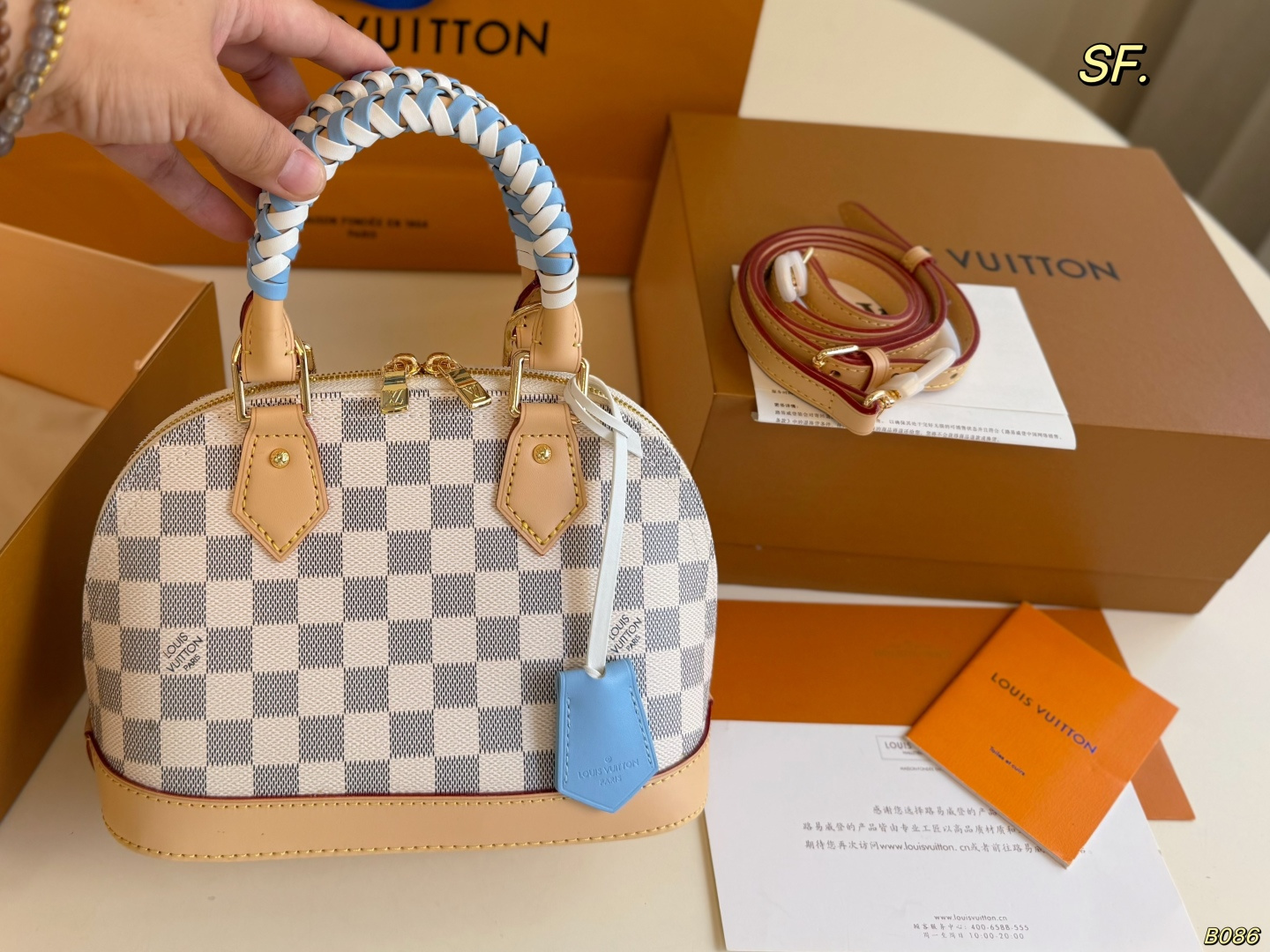 LV Luxury Monogram Handbag Daily Use Commute Ready